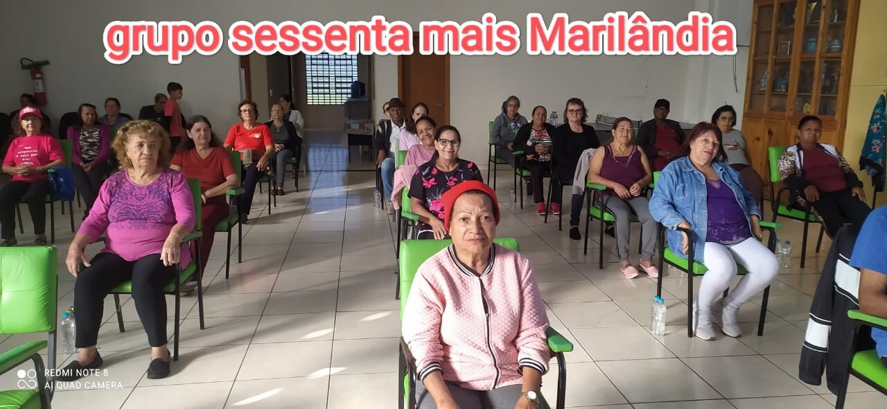 Grupo 60 Mais: Marilândia do Sul realiza atividades com idosos 