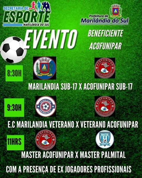 futebol-e-solidariedade-marilandia-do-sul-recebe-jogo-beneficente-com-ex-jogadores-profissionais